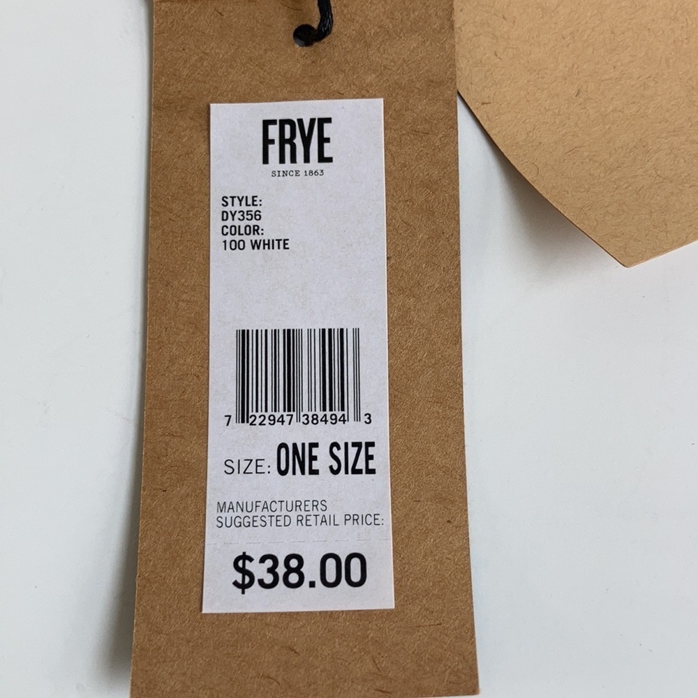 Frye off white cable knit beanie winter hat - Picture 5 of 7